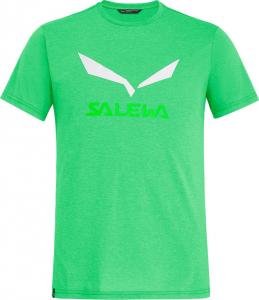 Salewa Koszulka męska Solidlogo Dry M T-Shirt summer green melange r. M 1