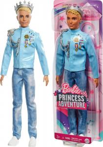 Lalka Barbie Mattel Princess Adventure - Książę Ken (GML67) 6