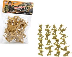 Figurka Askato Zestaw żołnierzyków plastikowych - 24 sztuki (364264) 1