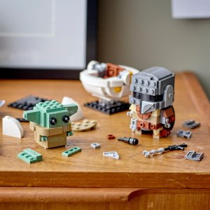 LEGO BrickHeadz  Star Wars Mandalorianin i dziecko (75317) 2