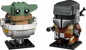 LEGO BrickHeadz  Star Wars Mandalorianin i dziecko (75317) 8