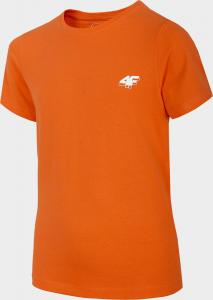 4f Koszulka dziecięca HJZ20-JTSM007A pomarańczowa r. 146 1
