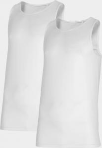 4f Koszulka męska NOSH4-TSM010 biała+biała r. XL 1