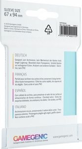 Gamegenic Gamegenic: Soft CCG Sleeves (67x94 mm), 100 sztuk 2