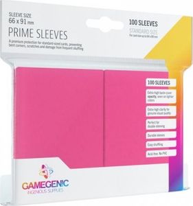 Gamegenic Gamegenic: Prime CCG Sleeves (66x91 mm) - Pink, 100 sztuk 1