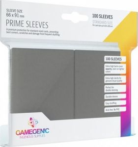 Gamegenic Gamegenic: Prime CCG Sleeves (66x91 mm) - Dark Gray, 100 sztuk 1