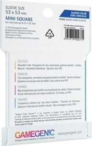 Gamegenic Gamegenic: Prime Mini Square-Sized Sleeves (53x53 mm), 50 sztuk 2