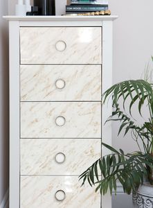 D-c-Fix Folia Dekoracyjna Okleina Meblowa Klejowa CARRARA BEŻ Rolka 67cm x 15m D1 4