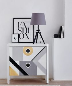 D-c-Fix Folia Samoprzylepna Okleina Meblowa SZARA MATOWA ŚREDNIA 45x50 F49 4