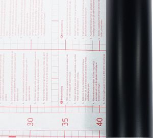 D-c-Fix Folia Samoprzylepna Okleina Meblowa CZARNA MATOWA 45x50 F51 4