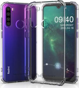 Wozinsky Wozinsky Anti Shock pancerne etui do Xiaomi Redmi Note 8T przezroczysty uniwersalny 3