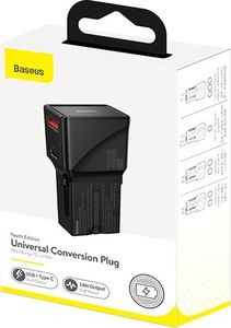 Ładowarka Baseus 1x USB-A 1x USB-C 3 A (CCTY-01) 5