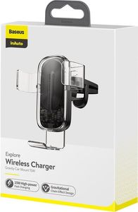 Baseus Uchwyt grawitacyjny do samochodu Explore Qi WXYL-K02 5