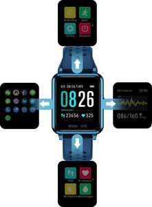 Smartwatch GepardWatches P29 Czarny  (GWS102) 8