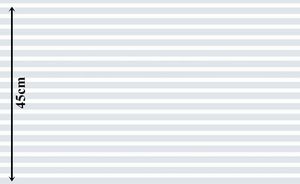 D-c-Fix Folia Okleina Okienna Statyczna Szyby Witraż PASY MLECZNE 45x150 G103 2