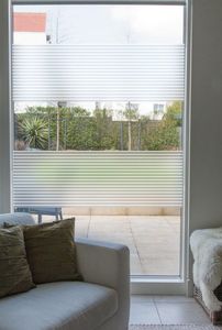 D-c-Fix Folia Okleina Okienna Statyczna Szyby Witraż PASY MLECZNE 45x150 G103 3