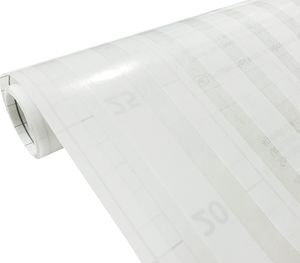 D-c-Fix Folia Okleina Okienna Statyczna Szyby Witraż PASY MLECZNE 45x150 G103 4