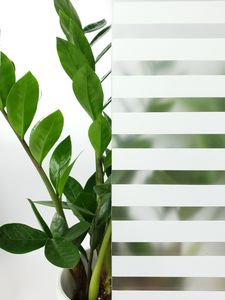 D-c-Fix Folia Okleina Okienna Statyczna Szyby Witraż PASY MLECZNE 45x150 G103 8