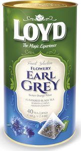 LOYD Herbata LOYD Earl Grey piramidki - 40 torebek w puszce (3102592) - 10016 1