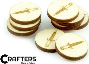 Crafters Crafters: Znaczniki drewniane - Miecz (10) 1