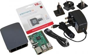 Raspberry Pi 3 Model B 1GB RAM Official Starter Kit (RPI3-MODB HDMIOSK-BLK) 1