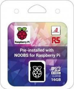 Raspberry Pi Karta pamięci microSDHC 16GB NOOBS (NOOBS_16GB_RETAIL) 1
