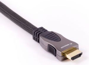 Kabel Bridge Connect HDMI - HDMI 1m czarny szary (BEV101) 1