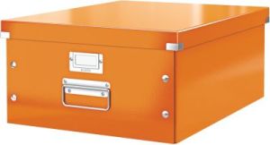 Leitz Pudło archiwizacyjne Leitz Click & Store uniwersalne duże pomarańczowe (10K265L) 1