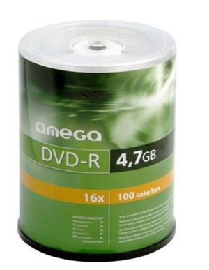 Omega DVD-R 4.7 GB 16x 100 sztuk (40579) 1