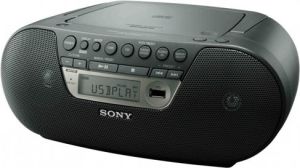 Radioodtwarzacz Sony ZS-PS30CP + słuchawki MDR-ZX110B 1