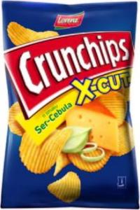 Lorenz Bahlsen Crunchips X-Cut Ser i Cebula 140g 1