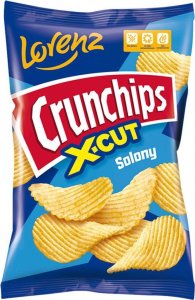 Lorenz Bahlsen Crunchips X-Cut Solony 140g 1