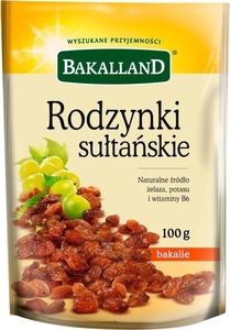 bakalland Rodzynki sułtańskie Bakalland 100g 1
