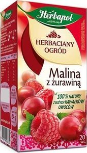 HERBAPOL Herbata owocowa Herbapol Malina z żurawiną 20szt 1