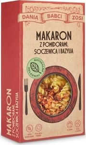 SYS BLANKA SYSIAK Makaron z pomidorami, soczewicą i bazylią 1
