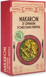 SYS BLANKA SYSIAK Makaron ze szpinakiem, pomidorami i papryką 1