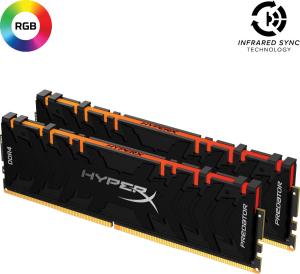 Pamięć HyperX Predator RGB, DDR4, 64 GB, 3000MHz, CL16 (HX430C16PB3AK2/64) 1