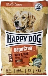 Happy Dog Happy Dog NaturCroq wołowina & ryż ADULT 4kg NOWY 1