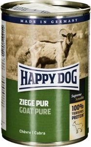 Happy Dog Puszka dla psa - Koza (Ziege Pur) 400g 1