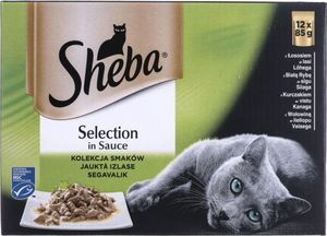Sheba Sheba Sel in Sauce Mix Smaków 12x85g 1