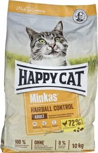 Happy Cat Happy Cat MINKAS Hairball Control - przeciw zakłaczeniu, drób 10 kg 1