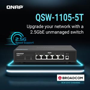 Switch Qnap QSW-1105-5T 5