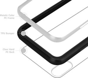 Mercury Mercury Bumper X iPhone 7/8 Plus srebrny /silver 4
