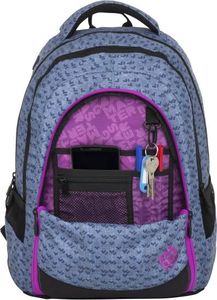 BAGMASTER Plecak szkolny Digital 8 A niebieski 5