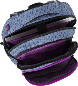 BAGMASTER Plecak szkolny Digital 8 A niebieski 7