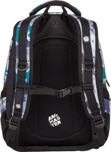 BAGMASTER Plecak szkolny Digital 7 H niebieski 8