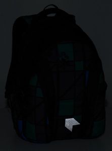 BAGMASTER Plecak Młodzieżowy trzykomorowy Bag 8 H czarny 6