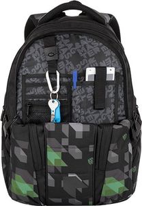 BAGMASTER Plecak szkolny Bag 8 G czarny 6