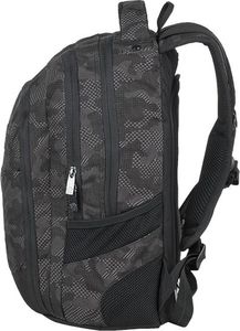 BAGMASTER Plecak Młodzieżowy trzykomorowy Digital 9 F Dark Gray/black 2