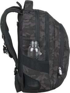 BAGMASTER Plecak Młodzieżowy trzykomorowy Digital 9 F Dark Gray/black 4